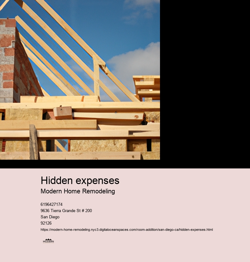 Examples of common hidden expenses